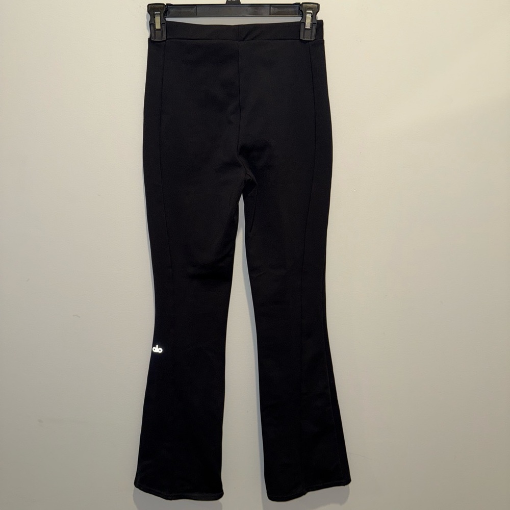 ALO High Waist Zip It Flair EUC Black - Picture 13 of 16